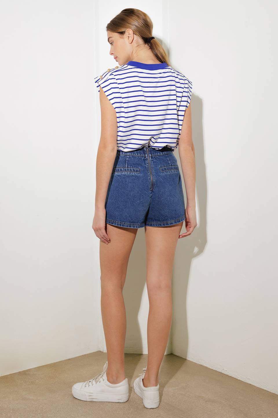 FOR A SECOND DENIM SKORT Flying Tomato